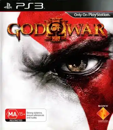 God of War II HD (USA) box cover front